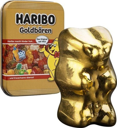 Unze gold haribo goldbär - 1,