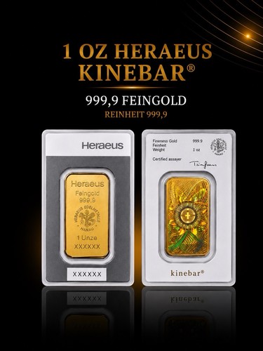 Goldbarren unze 999 9 - oz, 999.9
