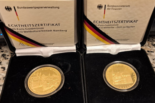 100 euro goldmünze brd - 2,