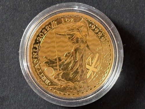 999 fine gold britannia - 999,9,
