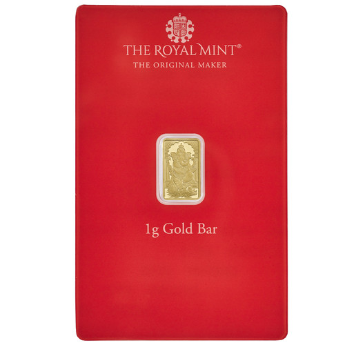 The royal mint goldbarren - royal,
