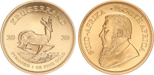 Südafrika krügerrand 2020 - 1,