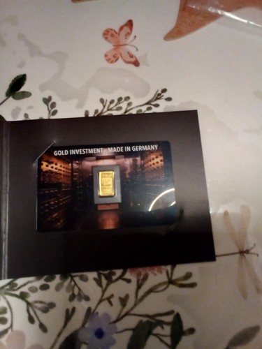 Goldbarren made germany - ", in