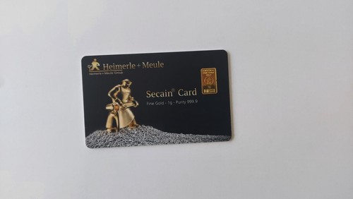 Goldbarren heimerle meule - 1g,