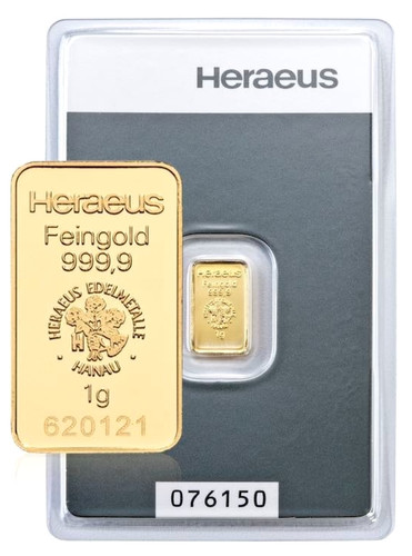 Goldbarren heraeus gramm - goldbarren,