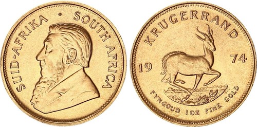 Südafrika krügerrand 1974 - südafrika,