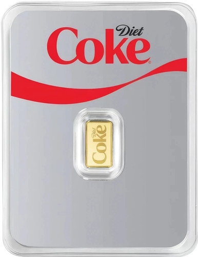 Pamp goldbarren diet coke - pamp,