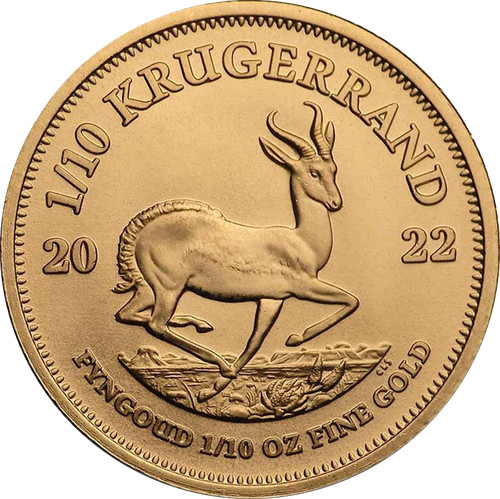 Unze gold krügerrand - 1/10,