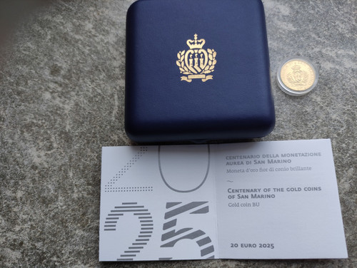 San marino 2025 unze gold - san,