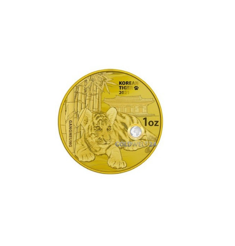 Unze gold south korea tiger - korea,