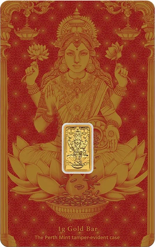 Perth mint goldbarren lakshmi - perth,
