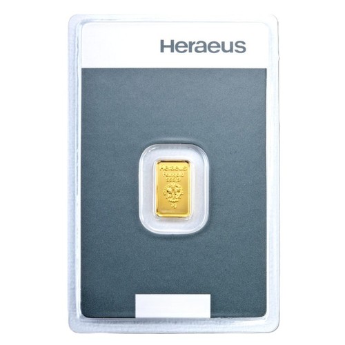 Goldbarren gramm heraeus - 1,