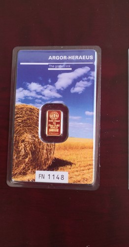 Goldbarren following nature - , 1