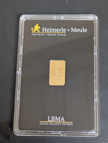 Unze goldbarren heimerle - unze,