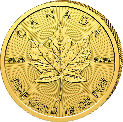 Goldmünze maple leaf g - leaf,