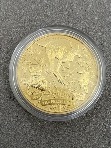 Gold unze 125 jahre perth - 125,