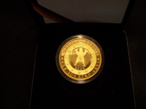 200 euro goldmünze 2002 - 200,