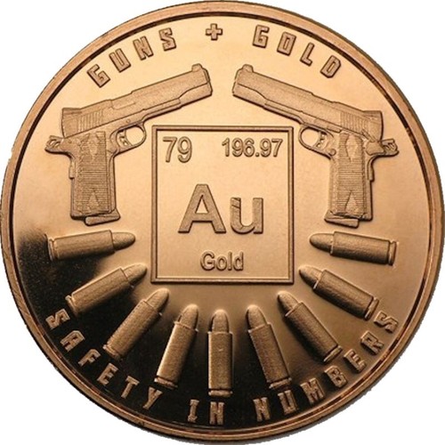 Kupfermünze 999 1000 - kupfermünze, guns