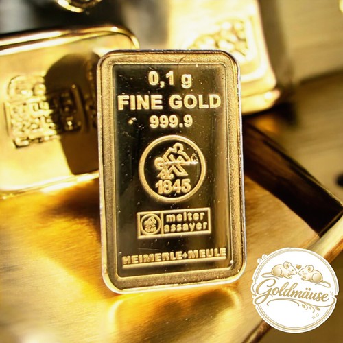 Gramm goldbarren heimerle - gramm,