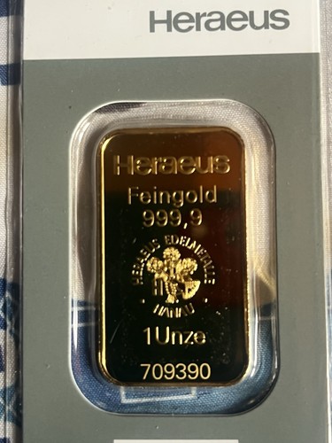 Goldbarren unze 999 9 - goldbarren, 1