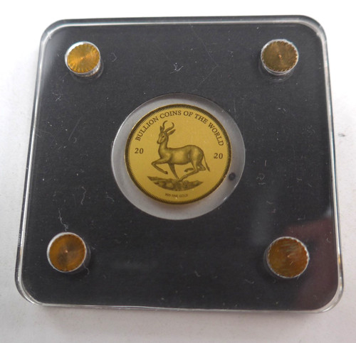 999 gold 500 unze münze - 1/500,