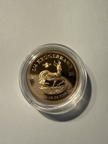 Unze gold krügerrand - 1/4,